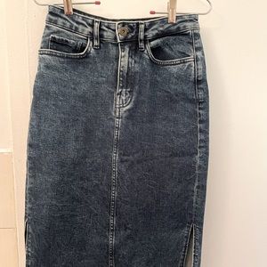 Denim skirt XS